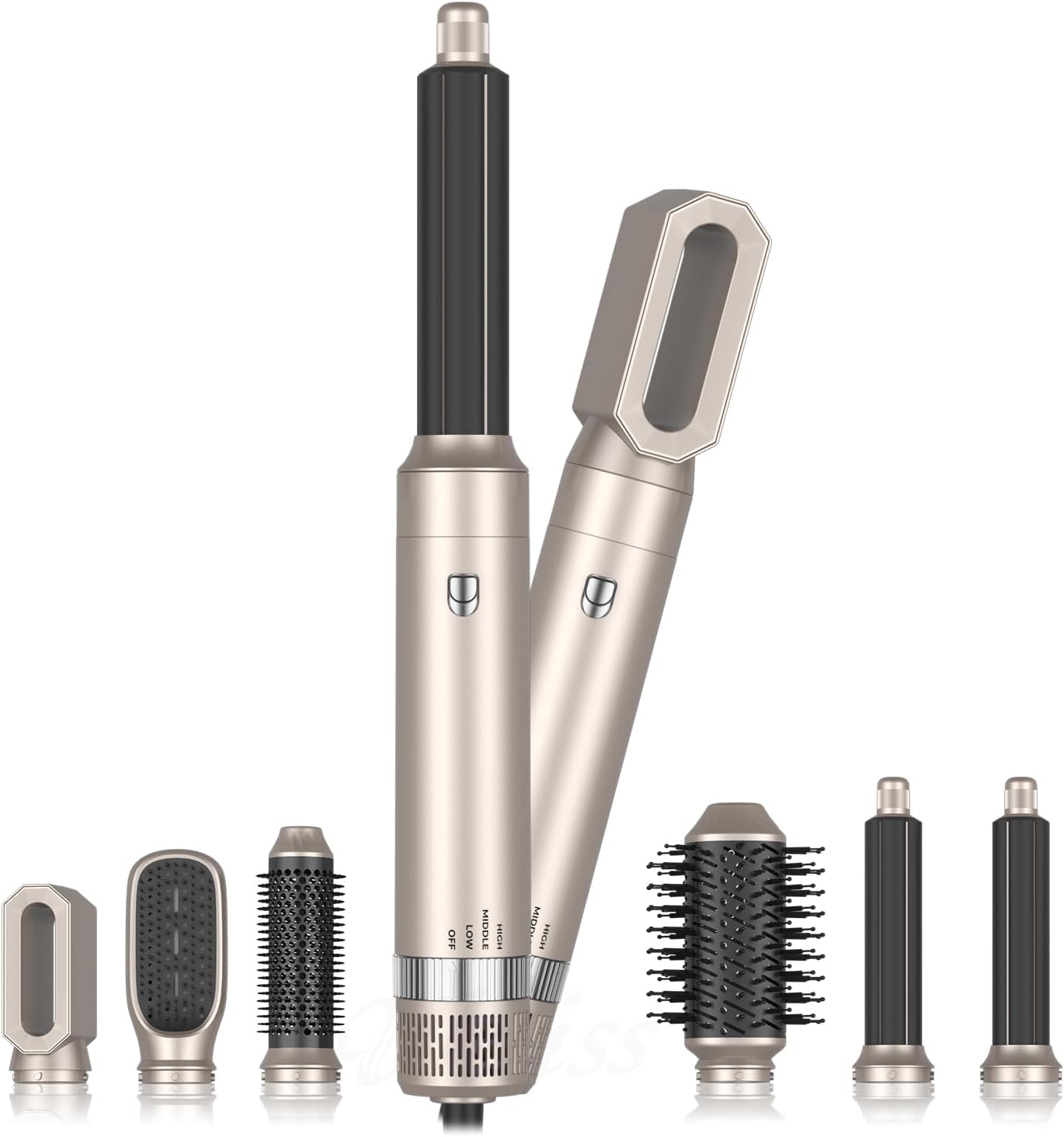 6-in-1 Hair Styler with Auto Curler & Dryer ~ Yitrust