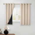 Blackout Curtains 100% Blackout Grommet Panels 54 in Length