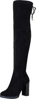 Vepose Women's Thigh High Black Over The Knee Boots for Style