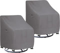 Easy-Going Waterproof Outdoor Swivel Chair Cover - Weatherproof 2-Pack