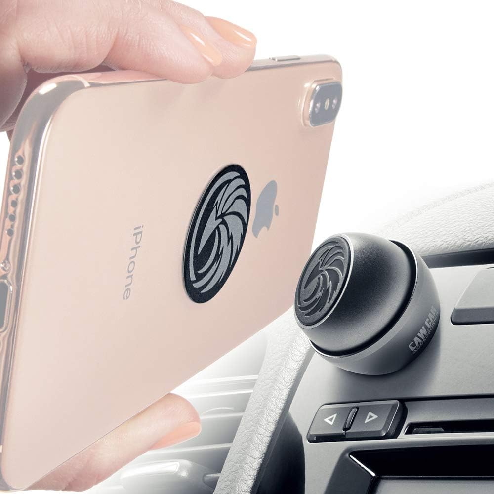 Universal Magnetic Car Phone Mount for Easy One-Handed Use