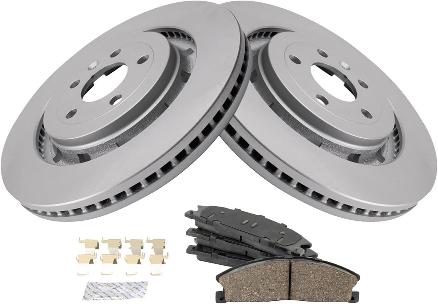 TRQ Front Premium Ceramic Brake Pad & Coated Rotor Kit Review