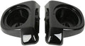 TCMT 6.5in Speaker Pods Boxes Lower Vented Fairing - Vivid Black fit