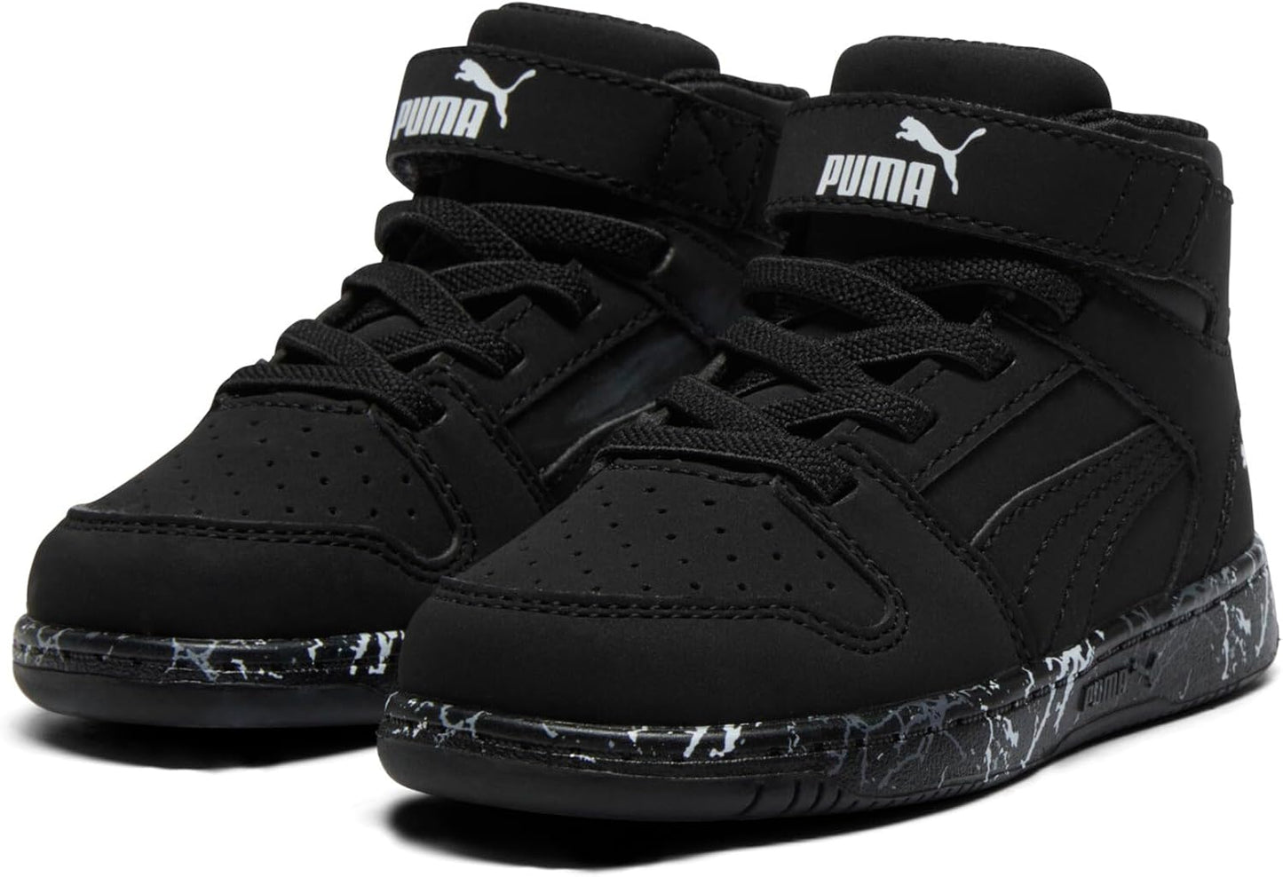 PUMA Boys' Rebound Layup Slip On Sneakers for Young Kids
