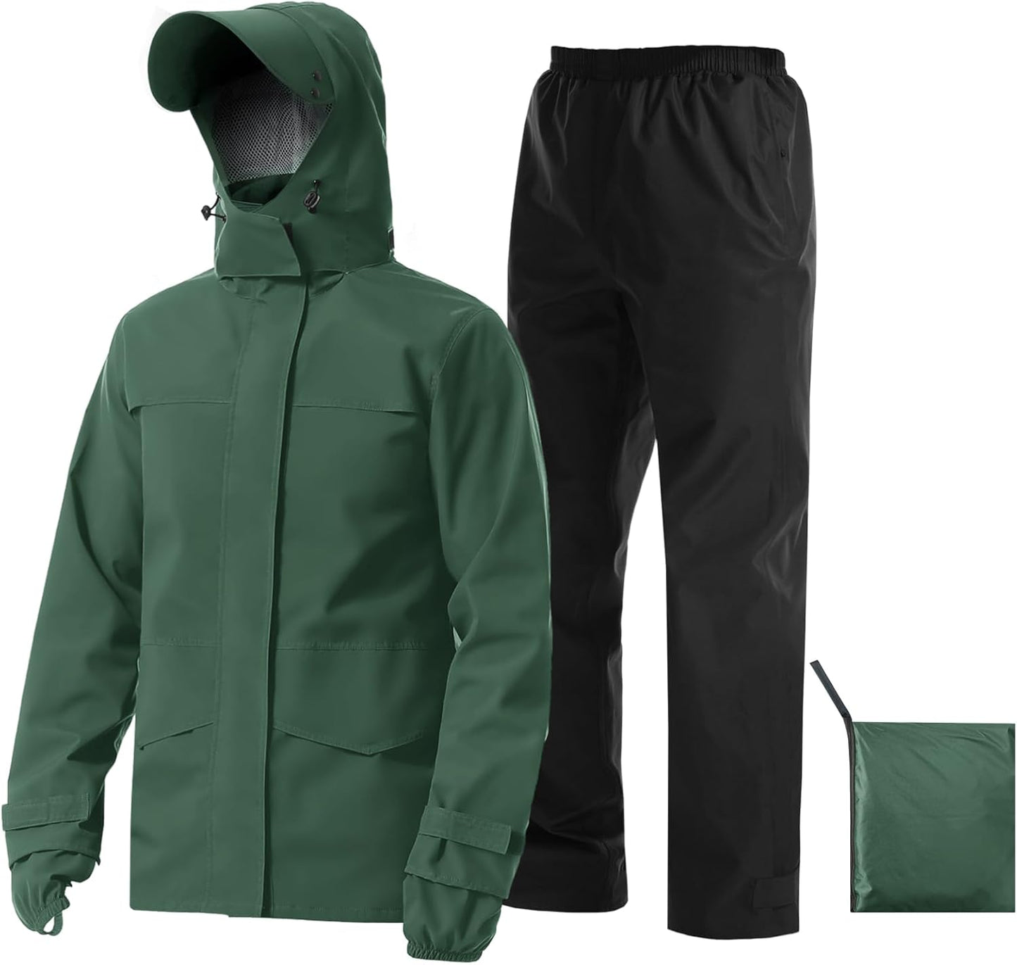 iCreek Rain Suit Waterproof Jacket and Pants for All Weather