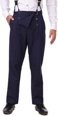 Steampunk Victorian Cosplay Costume Architect Men's Pants - Classic