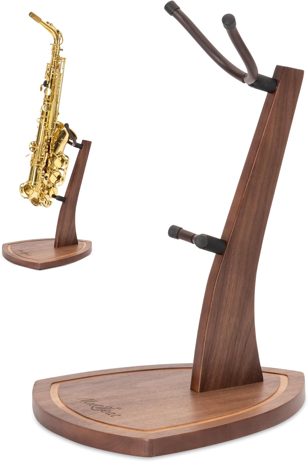 Musbeat Saxophone Stand for Alto and Tenor - Elegant and Stable