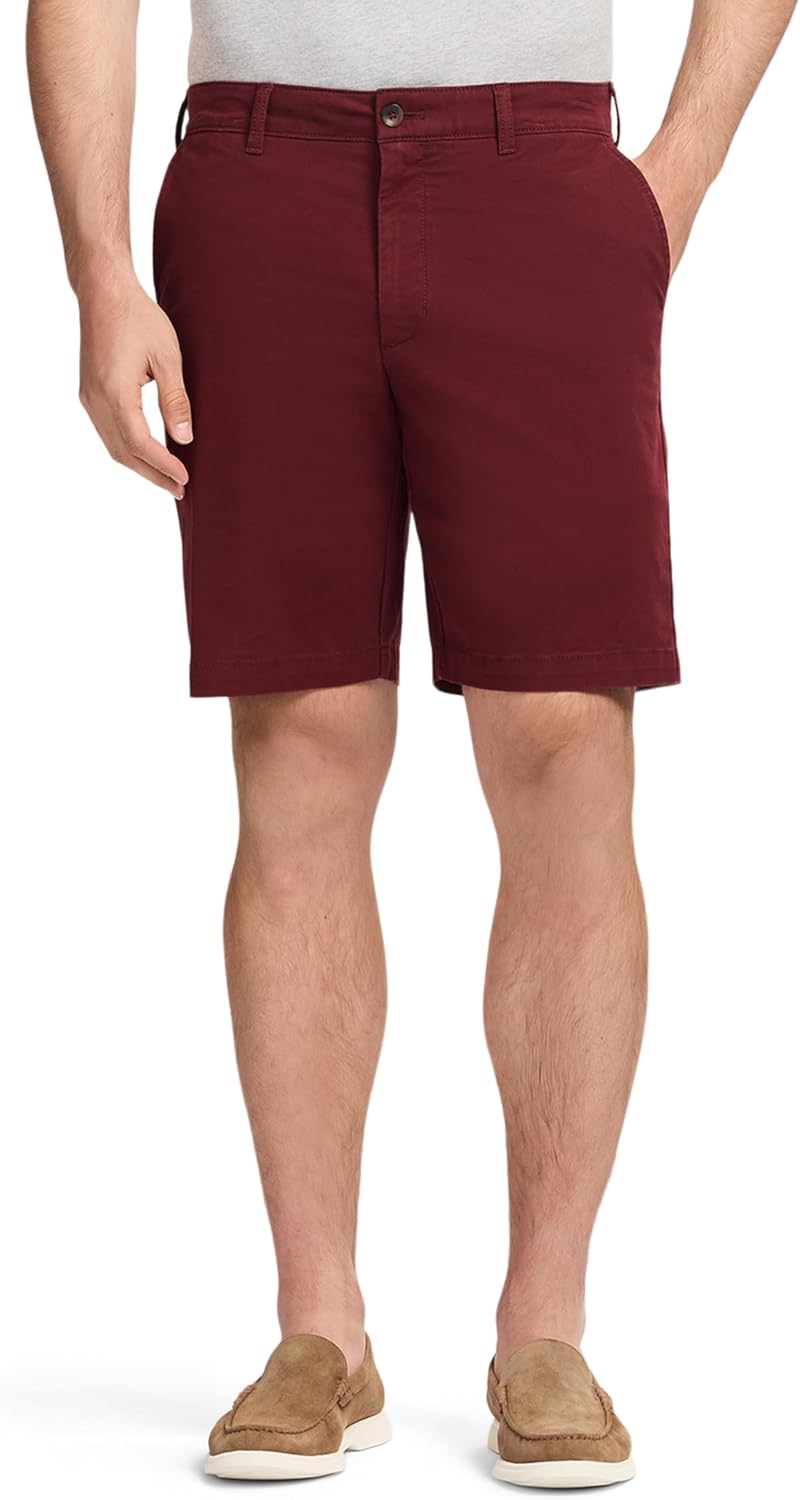 IZOD Men's Saltwater 9.5in Flat Front Chino Short Review