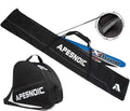 Water-Resistant Ski Bag Combo - Fit Skis Up to 200cm!