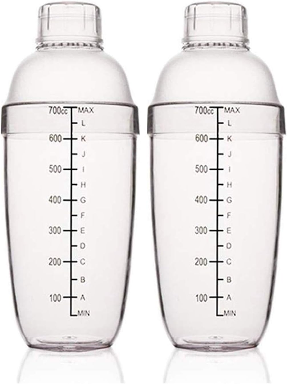 Transparent Cocktail Shaker Set - Mix Drinks with Precision!