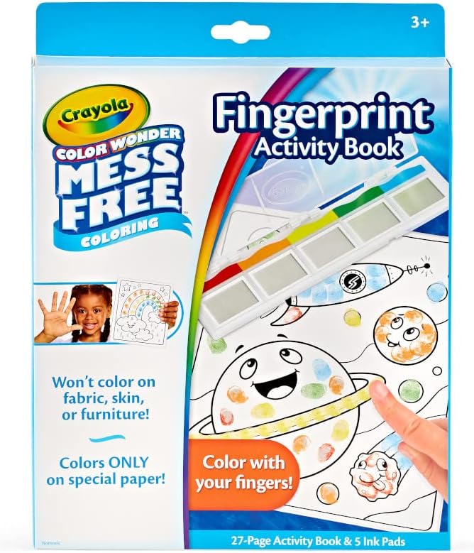 Crayola Color Wonder Fingerprint Set - Mess-Free Fun!