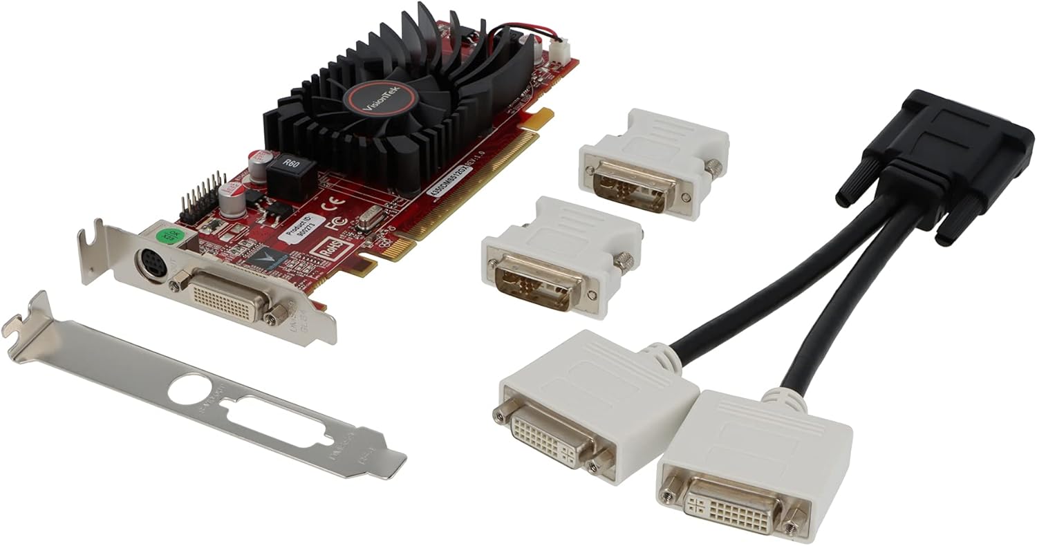 Enhanced Display Quality with VisionTek Radeon 4350 SFF Graphics Card