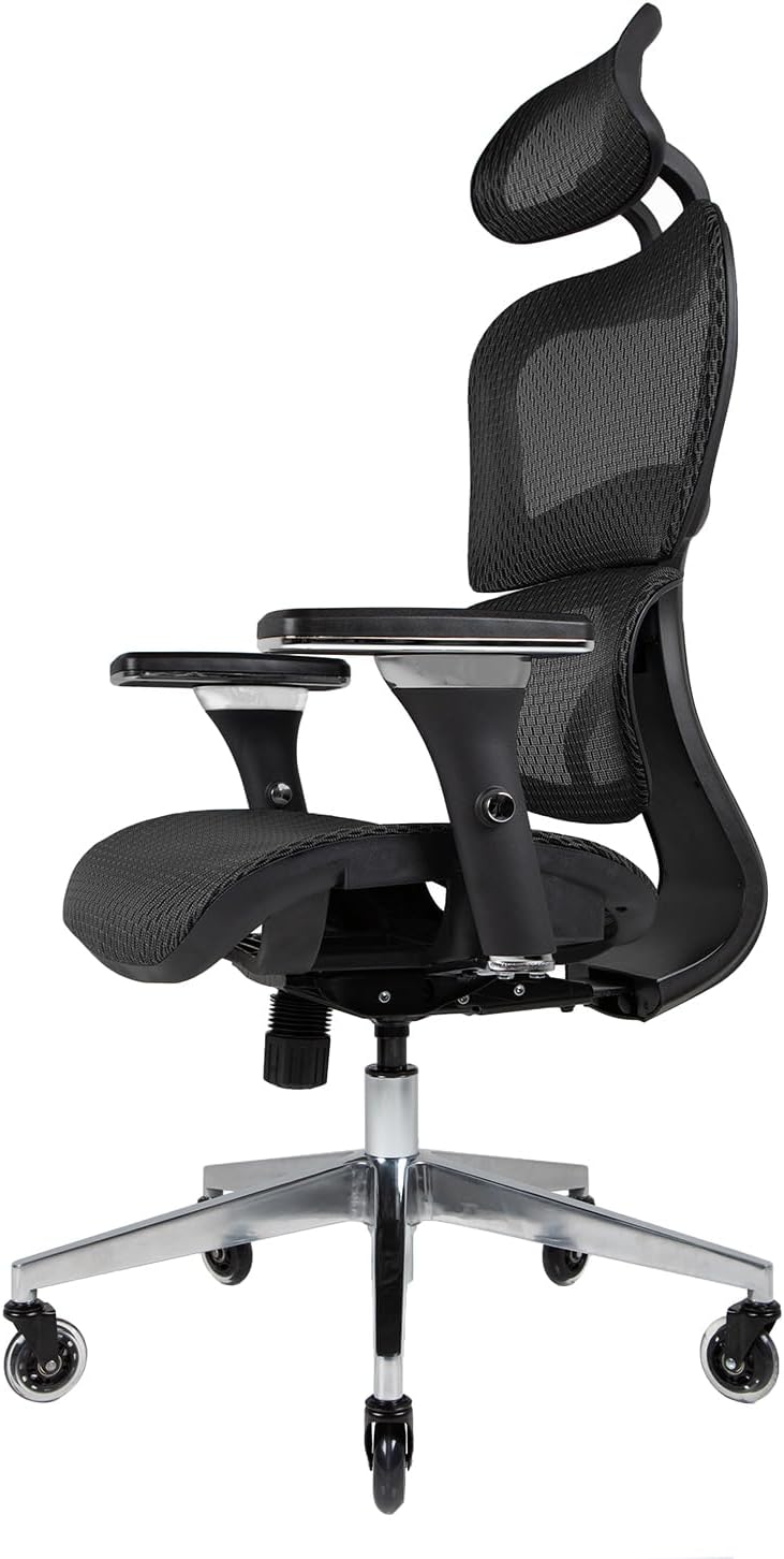 Nouhaus Ergo3D Mesh Office Chair - Ultimate Lumbar Support!