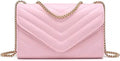 Dasein Women Small Quilted Crossbody Bag for Stylish Evenings