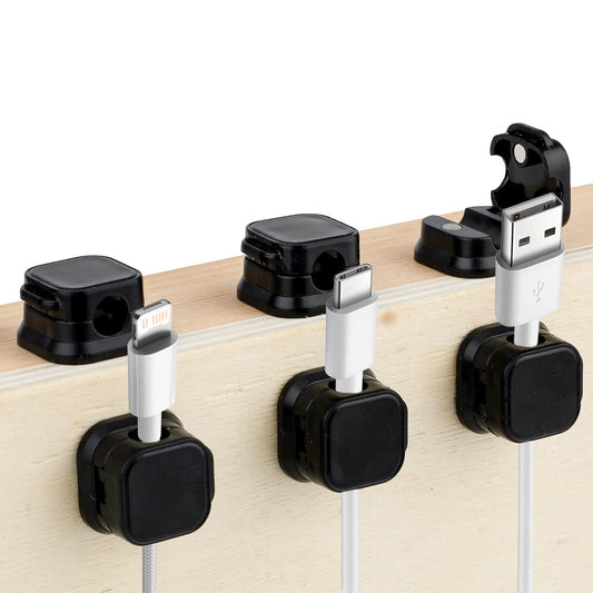 Magnetic Cable Clips for Tidy Spaces!