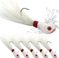 Bucktail Jigs Saltwater Hair Jigs Head - Versatile Striper