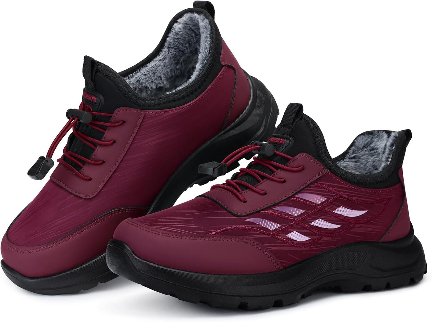 SHIBEVER Winter Snow Boots for Women: Warm and Waterproof Comfort