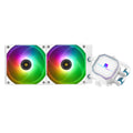 Frozen Prism 240 White ARGB Liquid CPU Cooler - 240mm White Cold Row
