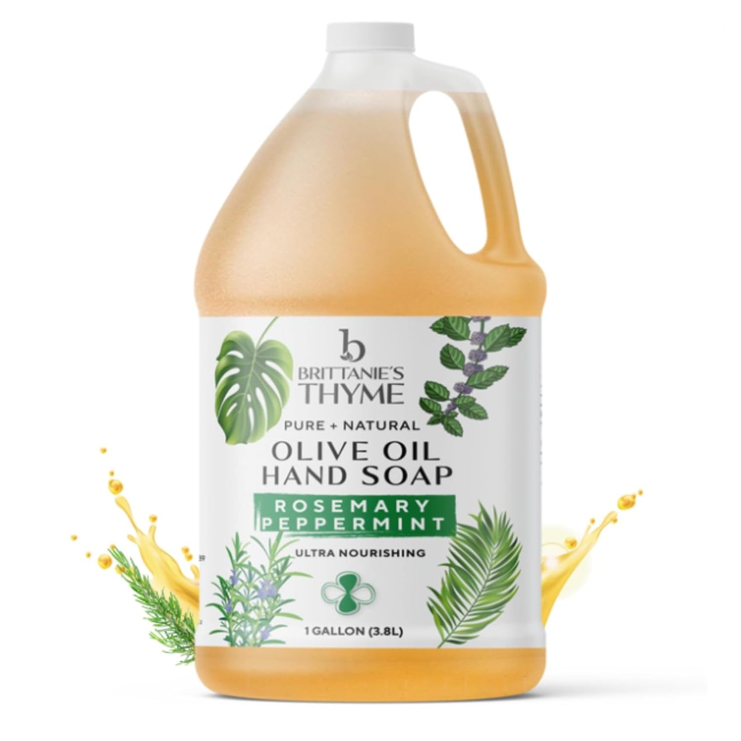 Organic Castile Liquid Olive Oil Soap Refill for All Uses