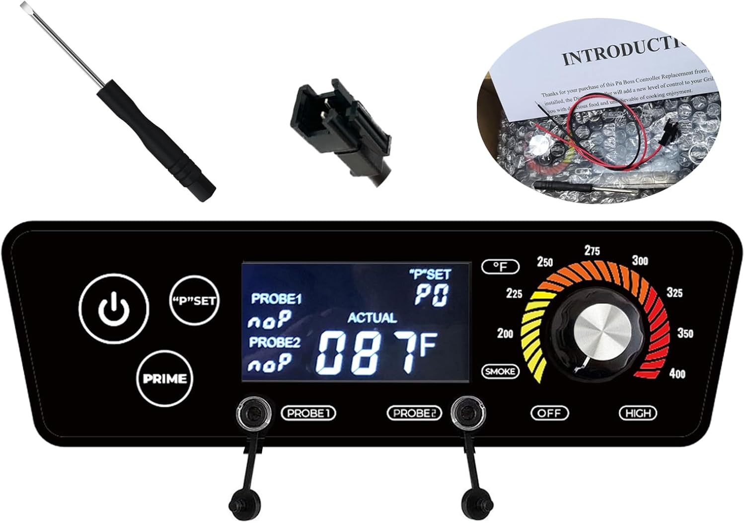Upgrade Control Board for Pit Boss Grills - SROKIO Digital Thermostat