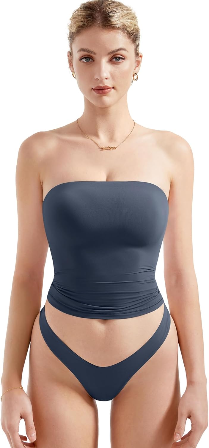 SUUKSESS Women Sexy Tube Top for Summer Y2K Style Outfits