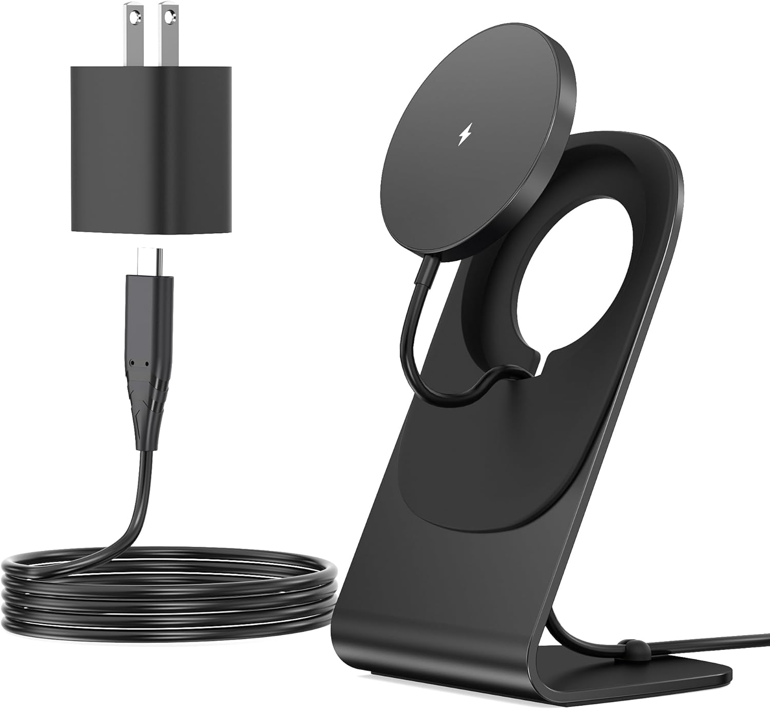 15W Fast Mag-Safe Apple Charger Stand - Lightning-Fast Charging!