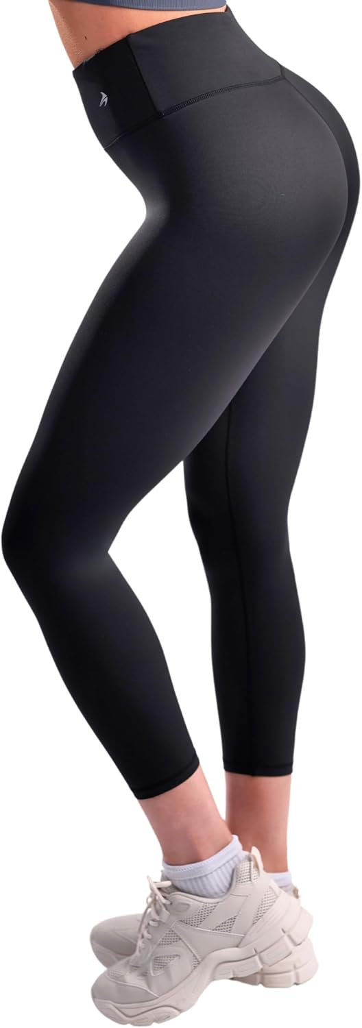 Compression Leggings for Women - High Waisted Tummy Control Pants