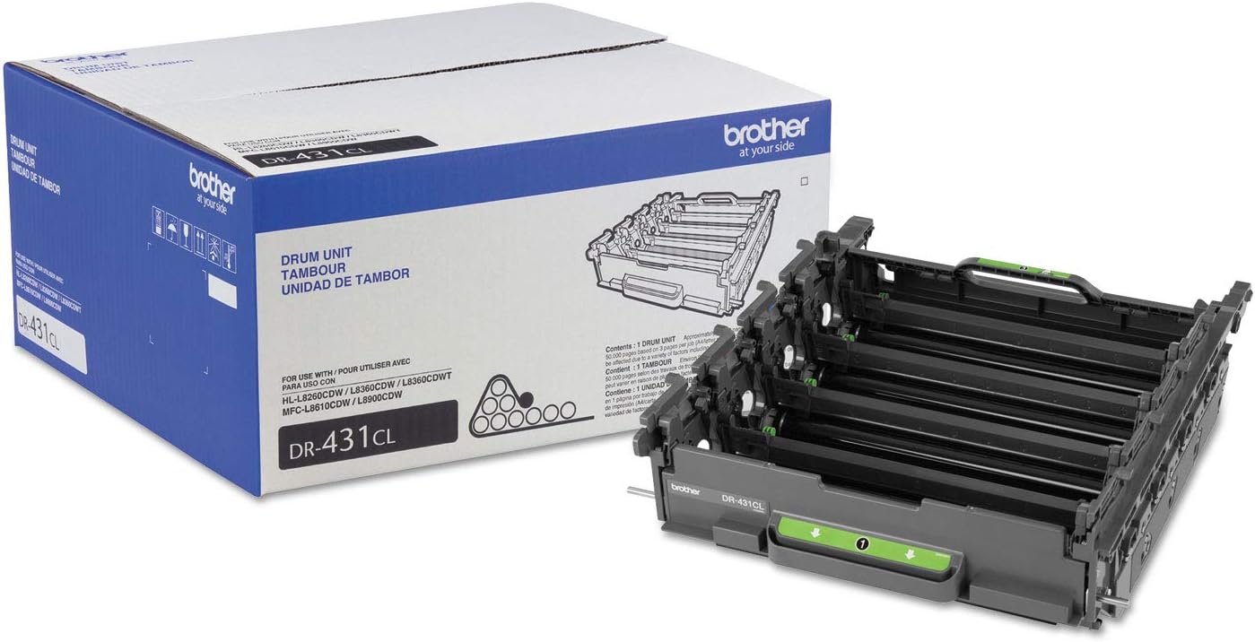 Brother DR431CL Drum Unit - High Yield for Quality Printing