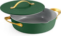 Tramontina Fiora 4.25-Quart Non Stick Cooking Pan with Lid