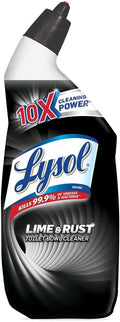 Lysol Lime & Rust Toilet Bowl Cleaner Gel for Tough Stains