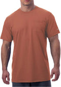 Arctic Cool Mens Crew Neck Instant Cooling Pocket Workwear Shirt As