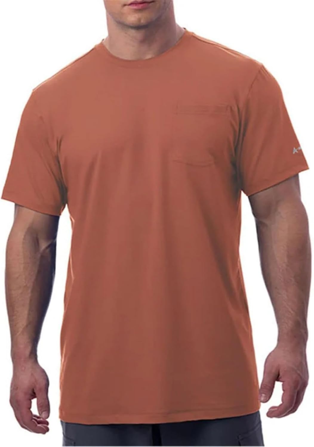 Arctic Cool Mens Crew Neck Instant Cooling Workwear Shirt