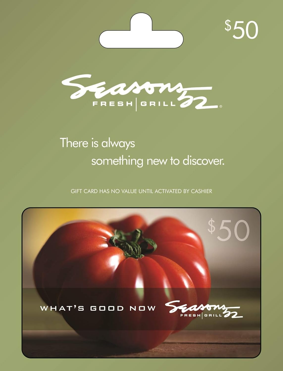 Seasons 52 Gift Card for Dining at Multiple Restaurants