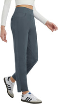 baleaf Women's Fleece Lined Winter Travel Pants - Warm, Water