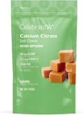 Bariatric Calcium Citrate 500mg Soft Chews with 500 IU D3 - Caramel