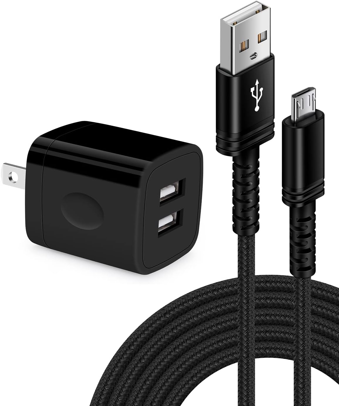 Fast Charge Any Device with AILKIN Dual Port Wall Block!