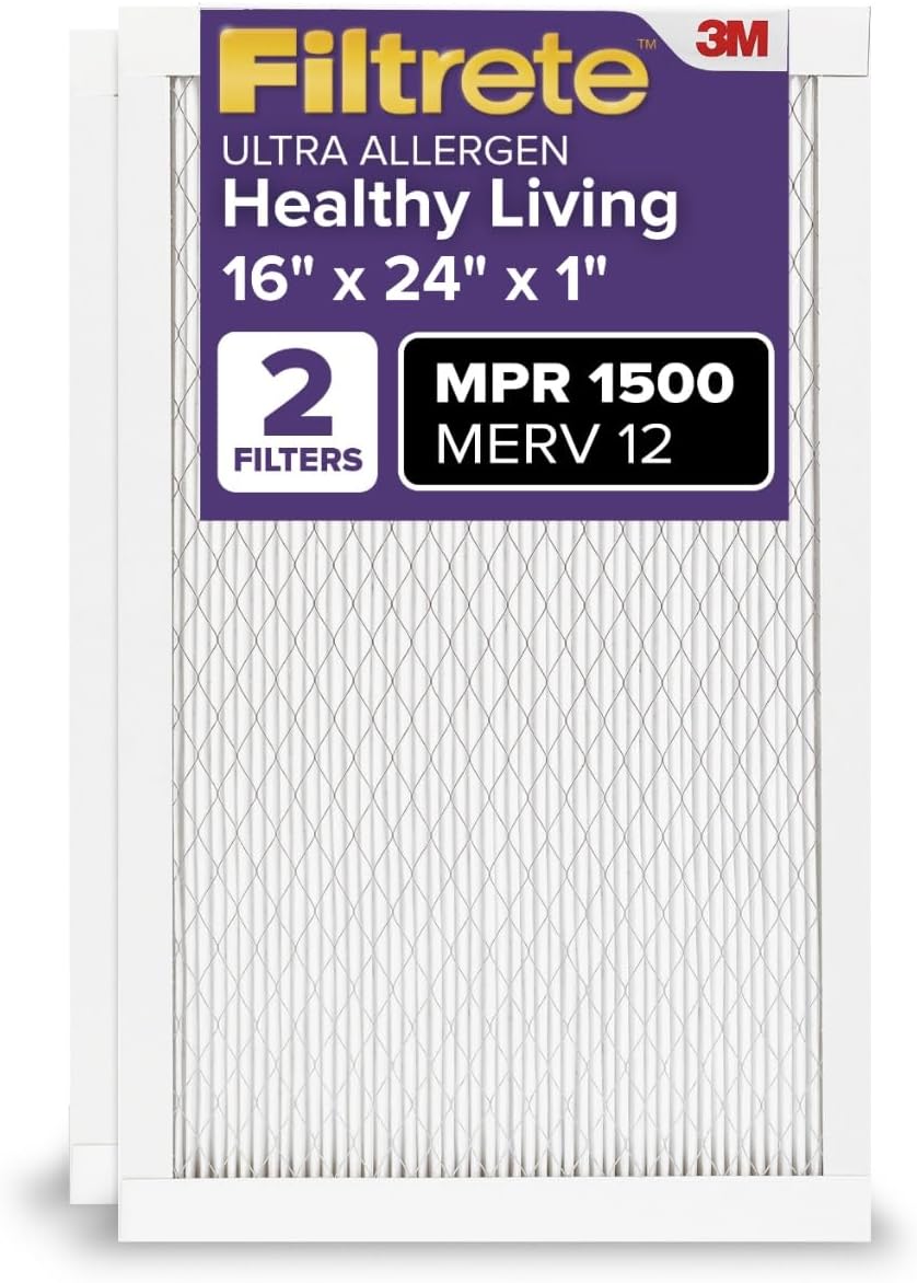 Filtrete 16x24x1 AC Furnace Air Filter for Cleaner Air