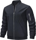 Men's Lightweight Bomber Jacket Windbreaker for Men - Casual Outdoor