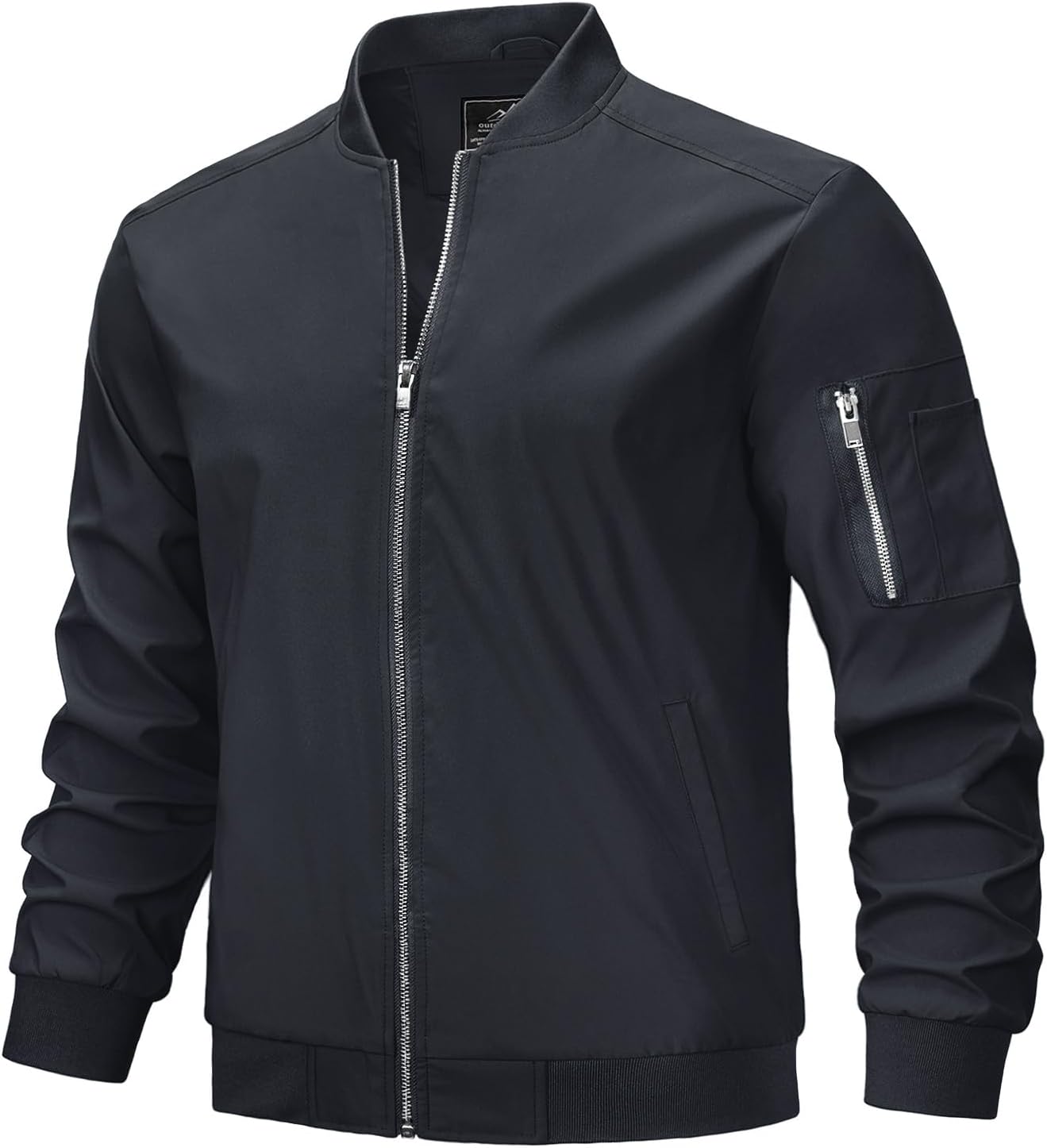 MAGNIVIT Men's Lightweight Bomber Jacket for Casual Wear