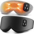 Heated Eye Mask Cordless for Dry Eyes and Sleep Relief - Timed Heat
