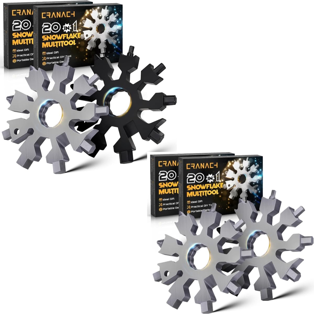 Save Big on Snowflake Multitool Set - 20 in 1 Multi Tool