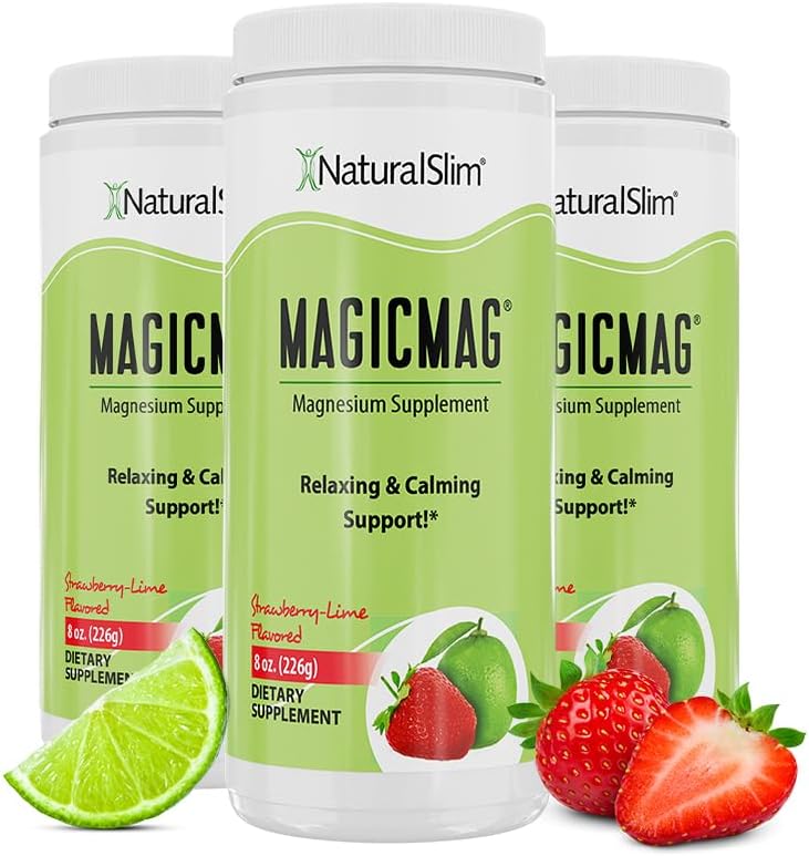 NaturalSlim MagicMag Magnesium Citrate Powder for Stress Relief