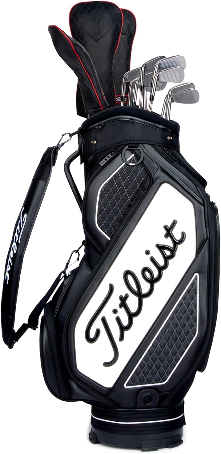 Titleist Mid Size Bag in Sleek Black/White