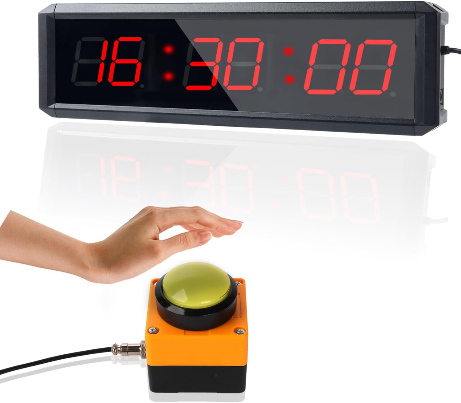 Multifunctional Fitness Timer with Stopwatch for Home and Gym