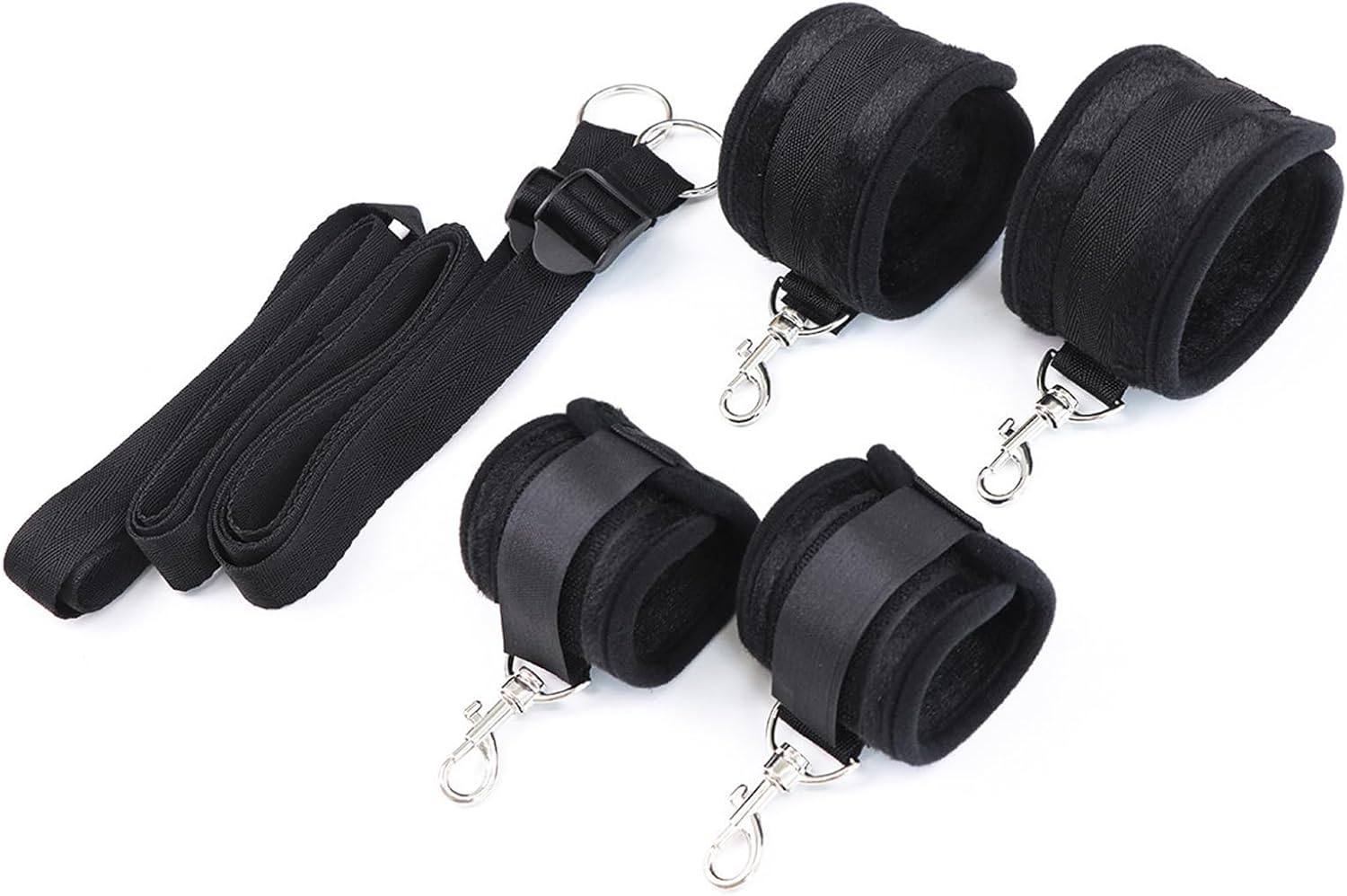 Adjustable Purple Ankle Straps for Leg Workouts