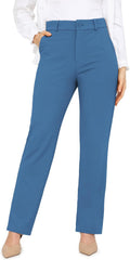 Dress Pants for Women High Waisted Straight Leg - Tummy Control Work