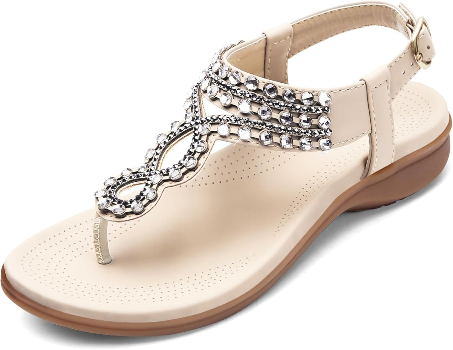 Littleplum Womens Sandals with Comfort Arch Support for Summer
