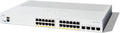 Cisco Catalyst 1300-24P-4X Managed Switch with 24 Ports and PoE