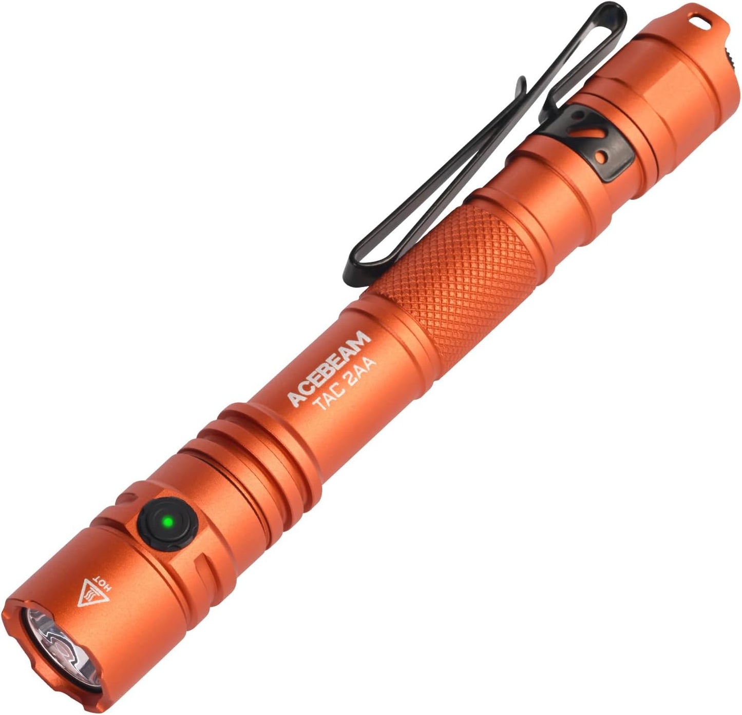 ACEBEAM TAC 2AA EDC Tactical Flashlight with 1600 Lumens