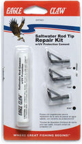 Eagle Claw Saltwater Rod Tip Repair Kit - Durable, UV-Protective